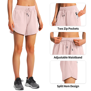 Shorts de sport pour femmes à bas prix, tissu extensible de qualité supérieure, vente en gros OEM, logo personnalisé disponible - Product Image 5