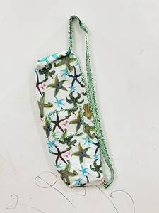 Bolso bandolera acolchado con estampado animal, estilo bohemio, para transportar la colchoneta de yoga, con forro de algodón y correa para el hombro - Product Image 2