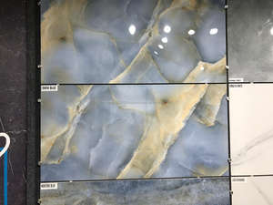 Aspecto de vidrio Color marrón brillante Diseño impresionante Cerámica 60x120 Baldosas para piso - Product Image 6