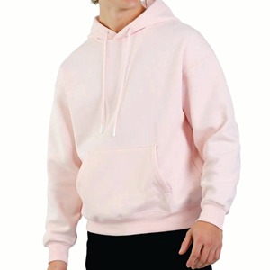Manufacturer Baggy Oversized <b>Drop</b> Shoulder 230grams Double Layers Heavyweight Winter Velour 100% Polyester Crop Boxy Men Hoodie - Product Image 1