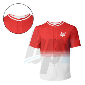 Nuevo Estilo de Camiseta de Béisbol con Logotipo Personalizado Impreso, Tela de Poliéster, el Mejor Producto - Product Image 3