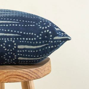 High Quality Soft Cotton Indigo Cushion Cases Hand Block Printed <b>for</b> Home & Hotel Use Comfortable <b>Bed</b> Sofa Cushion Covers - Product Image 4