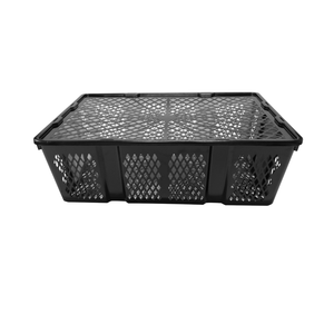 Wholesale PP Plastic Longan Crate Agricultural Fruit Storage Basket With Handle Vietnam Manufacturer - Product Image 3