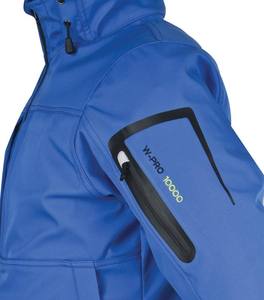 Veste softshell pour homme OEM, veste softshell pour homme en polyester, coupe-vent imperméable, vêtements de travail en plein air - Product Image 2