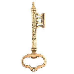 Customizable Gold Key Shape <b>Metal</b> Manual <b>Bottle</b> Cap Opener <b>Drink</b> Opener Pocket Tool Reusable Eco-Friendly Kitchen Bar Accessory - Product Image 2