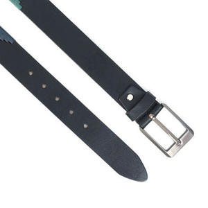 เข็มขัดหนังแท้สำหรับขี่ม้าแบบปรับแต่งได้ พร้อมหัวเข็มขัดแบบพิน  งานปักลายหนังคุณภาพสูง สำหรับกีฬาขี่ม้า - Product Image 2