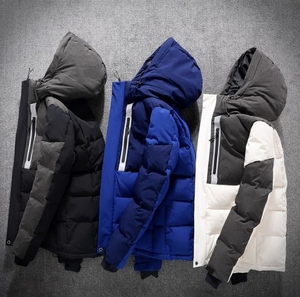 Vêtements de neige de haute qualité, coupe-vent personnalisé, veste d'hiver en duvet épaisse pour homme - Product Image 1