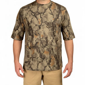 Camiseta de Camuflaje Ligera y Transpirable para Hombre, para Entrenamiento al Aire Libre, Disponible en Todas las Tallas, con Estampado de Camuflaje, Manga Larga, MOQ Bajo - Product Image 1