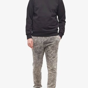 Pantalon Harem en Coton Éponge Tie-Dye, Taille Élastique, Coupe Ample, Longueur Intégrale, Joggers Décontractés avec Bords Effilochés, Style Printemps - Product Image 6
