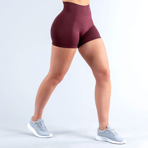 Nuevos pantalones cortos de verano para mujer, pantalones cortos informales, pantalones cortos deportivos para niñas, pantalones cortos de cintura elástica de Color sólido para mujer - Product Image 4