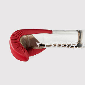 Gants de boxe en cuir personnalisés pour hommes, entraînement, kickboxing, sac de frappe, fermeture respirante, légers, en cuir véritable - Product Image 3