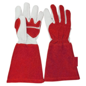 High Quality Heavy Duty Tig Welding Work Gloves Reinforced Cowhide Split & Grain Leather <b>Cuff</b> Palm Hand <b>Arm</b> Safety Gloves - Product Image 3