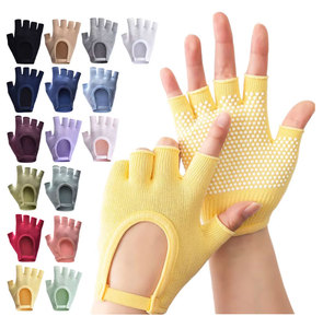 Professional <b>Half</b> Finger Weightlifting Gloves Anti <b>Slip</b> Gym Training Workout Gloves with Breathable Mesh Custom Logo - Product Image 1
