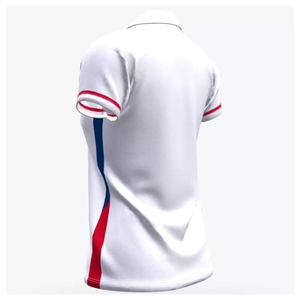Camisetas polo para mujer de tejido elástico para movimiento activo, ajuste flexible, movimiento fácil. - Product Image 4
