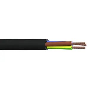 ISO CE 25mm 50mm rubber silicone electrical industry flexible underwater device 3mm house wire cable