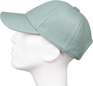Casquette de baseball unisexe en cuir PU, couleur unie, ajustement réglable, 6 panneaux, chapeau décontracté pour adultes, à porter en toutes saisons - Product Image 3