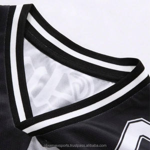 Camiseta de Fútbol Urbana de Malla Estilo Streetwear, Sublimación Personalizada, Corte Holgado Oversize, Manga Corta, Transpirable, Ropa Deportiva de Verano 2026 - Product Image 3