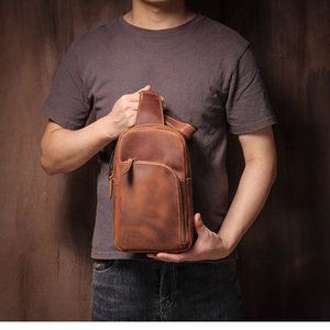 Lightweight <b>Chest</b> Sling Bag Cross Body <b>Storage</b> Pack Adjustable Shoulder Strap Water Resistant Casual Daily Travel Outdoor Carry - Product Image 6