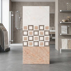 Encaustic Vintage Patterned Coffee Shop Kitchen <b>Backsplash</b> Interior Glossy Glazed Ceramic Wall <b>Tiles</b> 20x30cm - Product Image 6