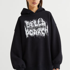 Sudadera con capucha personalizada para mujer, estilo urbano, informal, básica, de manga larga, lisa, cómoda, con cremallera completa, corta, para mujer - Product Image 3