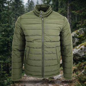 Veste matelassée réversible à capuche pour homme, imperméable et respirante, avec options de logo personnalisé, style streetwear décontracté pour l'hiver - Product Image 5