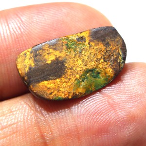 Ópalo de Boulder Natural de Australia, Cabujón de Ópalo de Boulder Australiano Genuino, Ópalo Australiano para Joyería - Product Image 3