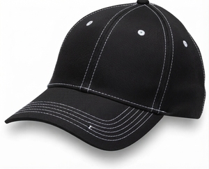Wholesale Pure Cotton 6 Panel <b>Baseball</b> <b>Caps</b> Custom Embroidery Logo Summer Outdoor Running Fitted <b>Plain</b> Common Worsted <b>Baseball</b> - Product Image 4