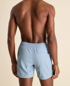 OEM Custom <b>Mens</b> Liner Shorts Textured Fabric Swim <b>Trunks</b> Sport Pants Beach Loose Shorts for <b>Men</b> - Product Image 3