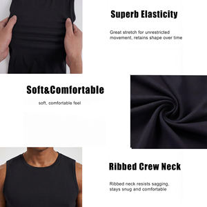 Camiseta Deportiva Personalizada con Logotipo y Talla para Hombre, Chaleco de Gimnasio de Secado Rápido, Ligero, Transpirable, para Ejercicio y Running, Sin Mangas - Product Image 3