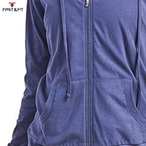 Sudadera con Capucha para Mujer, Informal, de Algodón, Estilo Moderno - Product Image 3