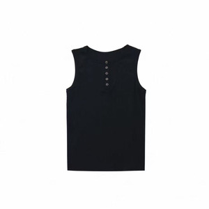 Summer Breathable Women Spandex/Polyester Tank Top Solid Color Lightweight Sleeveless Quick Dry Eco-Friendly High Quality - Product Image 1