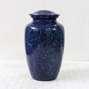 Urna Funeraria de Alta Calidad Cubierta de Cuero para Cenizas Humanas, Urnas Clásicas para Cremación y Urnas Conmemorativas, Proveedor de la India - Product Image 2