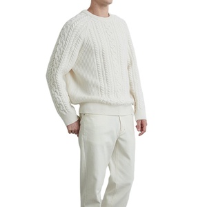 2021 hommes col haut cachemire laine tricots coupe ajustée hiver chaud pull vente chaude Jersey - Product Image 1