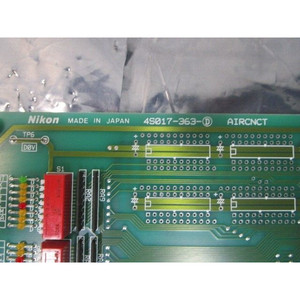 NIKON 4S017-363-D PCB, AIRCONNECT, LITHO, 107053 - Équipements et pièces semi-conductrices d'occasion fiables à l'échelle mondiale chez - Product Image 1