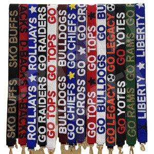 Go <b>Tops</b> Star Customized Beaded Purse Strap White Gold Seed Bead Bag Straps Fashionable Accessories for Bags - Product Image 1