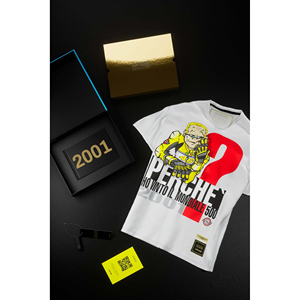 Camiseta Deportiva Blanca 100% Algodón Antiencogimiento de Manga Corta con Estampado del Campeonato Mundial Ilimitado para Venta al por Mayor - Product Image 5