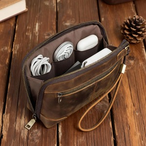 Most Selling Elegant Brown Leather Hand <b>Bag</b> for Women with Strong Stitching and <b>Long</b> Lasting Use Available At Best Price - Product Image 2