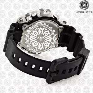 Reloj Deportivo Charm_Jewells para Hombre, de Acero Inoxidable, con Esfera Mecánica de 40 mm, Correa de Acero Inoxidable, Fecha Automática, Botón de Fecha, Cierre Oculto - Product Image 3