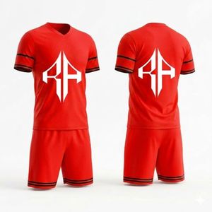 Uniforme de Fútbol Personalizado de Manga Corta para Hombre, 2026, Calidad Premium, Transpirable, Secado Rápido, 100% Poliéster, Logotipo Personalizado, Verano, OEM - Product Image 1