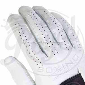 Guante de Golf de Piel de Oveja de Primera Calidad, Color Blanco, con Logotipo Personalizado, para Mano Izquierda - Product Image 4