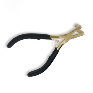 Alicates para Extensiones de Cabello, Herramienta Profesional de Metal para Instalación y Extracción con Estuche Negro, Herramientas Duraderas para Extensiones de Cabello - Product Image 6