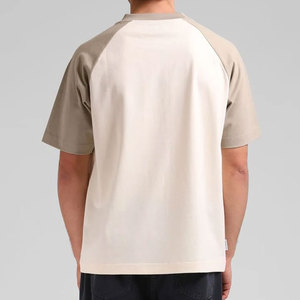Manches courtes, longueur standard, couleur personnalisée, design respirant, séchage rapide, vêtements d'été tendance, légers, polyester/coton - Product Image 5