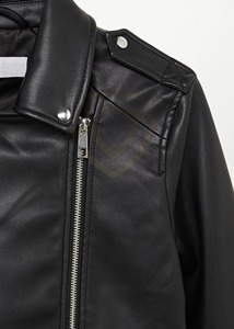 Chaqueta de Cuero para Mujer, Ecológica, Duradera y a la Moda, Prenda de Invierno Elegante - Product Image 6