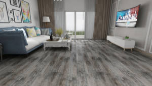 Revêtement de sol en vinyle SPC à motif pierre, ignifuge et imperméable, PVC européen, 4 mm 5 mm, pour intérieur, maison, bureau, école, hôpital - Product Image 5