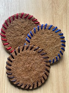 Sous-verres en fibre de coco naturelle en gros - Élégants et durables - Fabriqués au Vietnam - Product Image 3