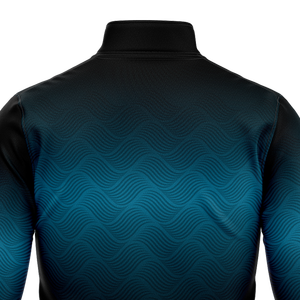 Sudadera de cuello alto para hombre, jersey con media cremallera, sudadera de manga larga con cremallera 1/4 para hombre - Product Image 5