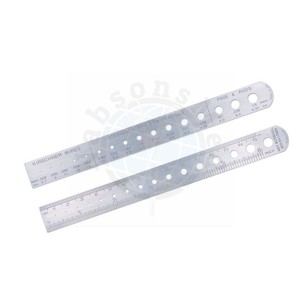 Juego de Instrumentos Quirúrgicos para Medición Manual de Alambres Ortopédicos K-Wire, Calibrador de Acero Inoxidable, Regla y Guía de Tallas para Alambres Steinmann y Varillas - Product Image 3