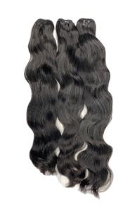 100% cabello vietnamita ondulado crudo vendedores al por mayor paquetes de cabello vietnamita crudo Super doble dibujado - Product Image 5