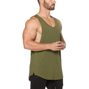 Vente en gros de débardeurs de sport personnalisés pour hommes, débardeurs de musculation, débardeurs de fitness pour hommes, débardeurs extensibles à séchage rapide - Product Image 4