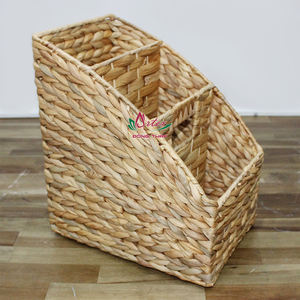 Artex Dong Thap Factory Handicraft <b>Magazine</b> Rack Seagrass Water Hyacinth Crafts <b>Storage</b> Racks And Shelves - Product Image 4